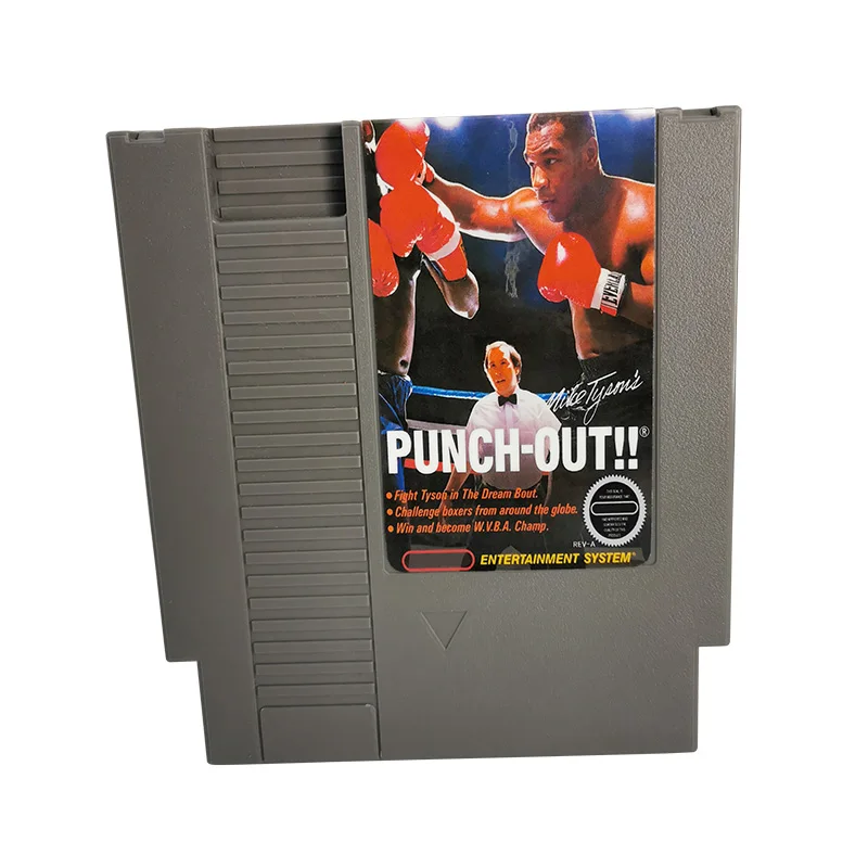 

Mike Tyson's Punch-Out!! 72 Pin NES Game Cartridge