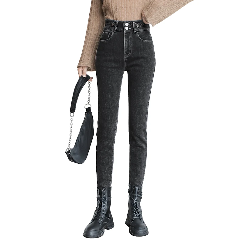 

New Soft High Waist Women'S Trousers Denim Loose Streetwear Jean Vintage Full Girls Jeans Woman Pants Harem Femme Pantalon Mujer