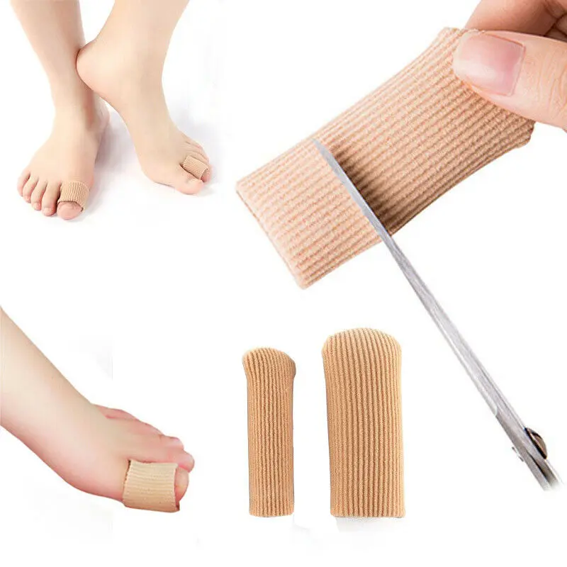 Новый тканевый гелевый бандаж для пальцев защита ног от боли в ногах | Спорт и