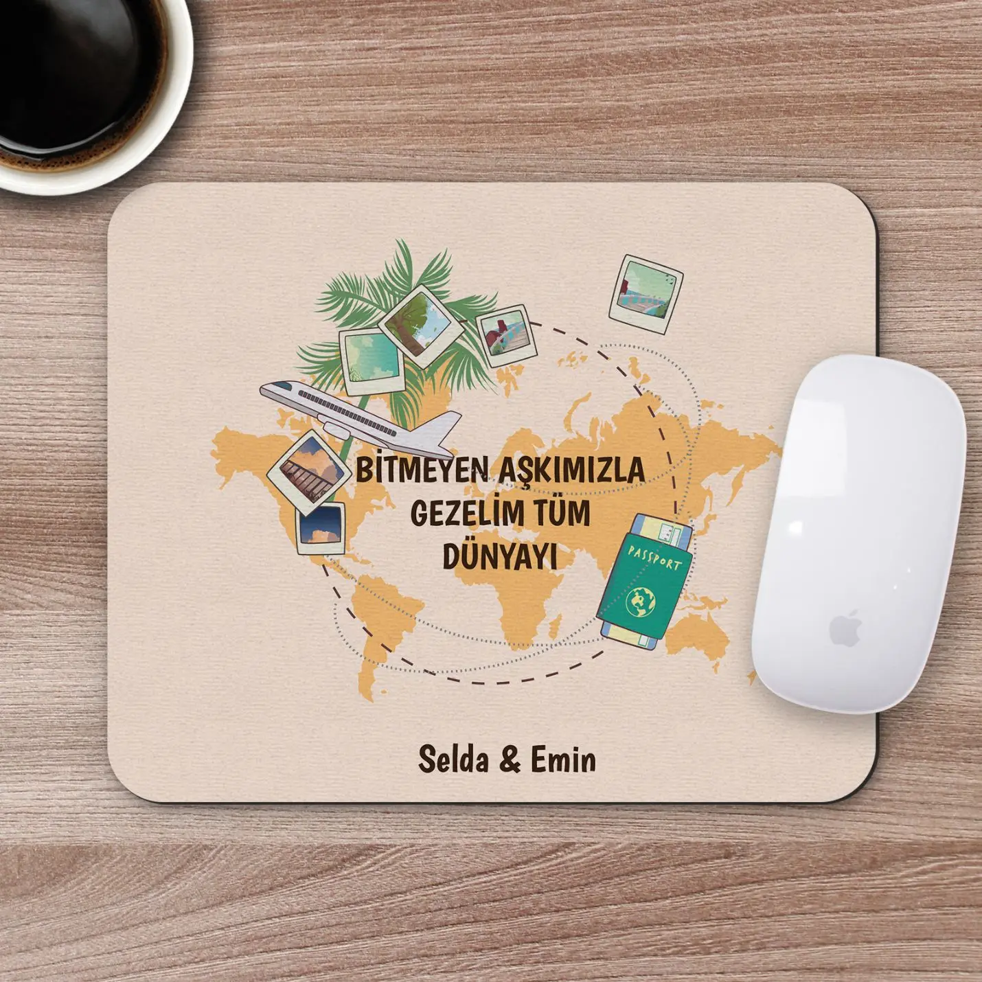 

Personalized Romantic Design Mousepad - R28