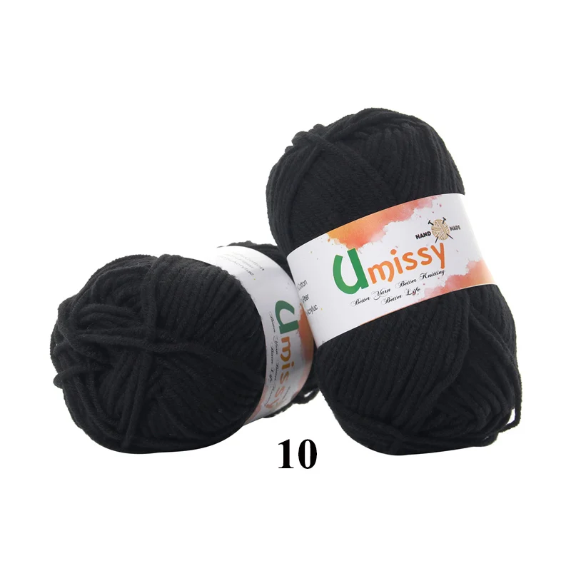 1pc 10 1 шт. пряжа для ручного вязания Хлопок Вязание Пряжа для Вязания Пряжи для Вязания Антистатические Мягкие Дешевые Пряжи Заводская Цена для Продажи 25 г - Цвет: 1pc 10
