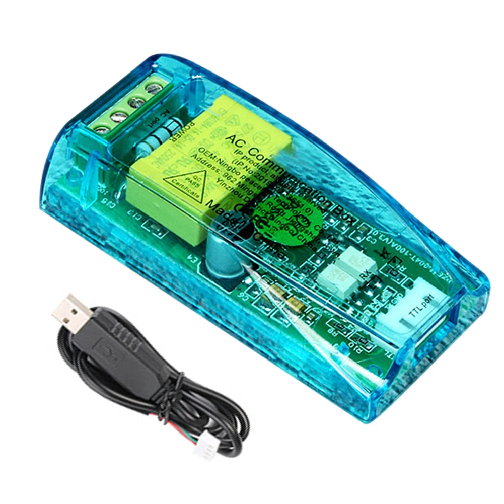 Monitoring Communications Module Housing PC Software Mutual Inductor 10A with TTL to USB Cable New Arrival | Электроника