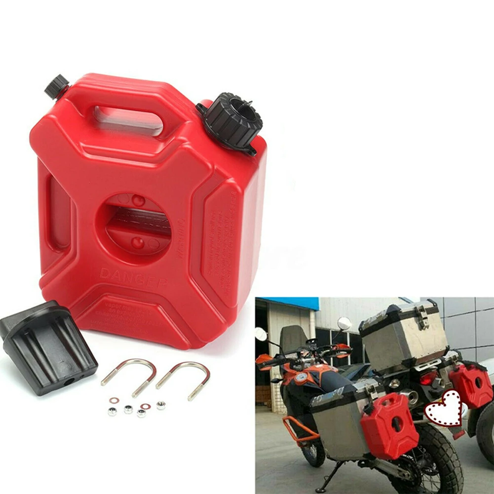 3L пластик ATV UTV с креплением портативный Jerry Can красный мотоцикл автомобильный