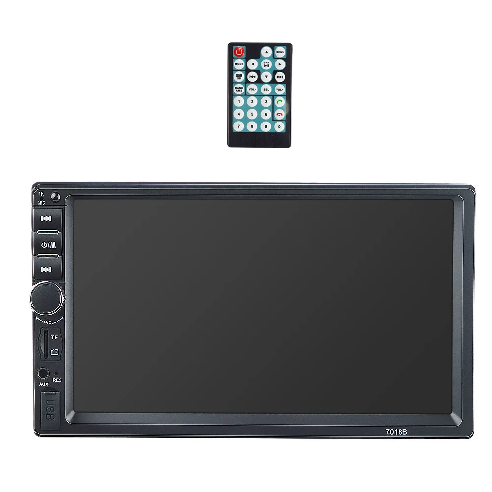 no camera 2din автомобильный Радио Bluetooth мультимедийный плеер HD " сенсорный экран Авто Аудио 2 din стерео приемник MP5 USB TF FM камера - Цвет: no camera
