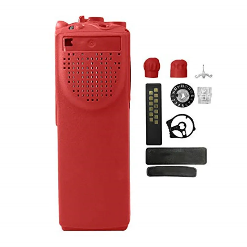 

New Walkie Talkie Repair Replacement Housing Kit Front Cover For XTS3000 Model 1 M1 Two Way Radio Red