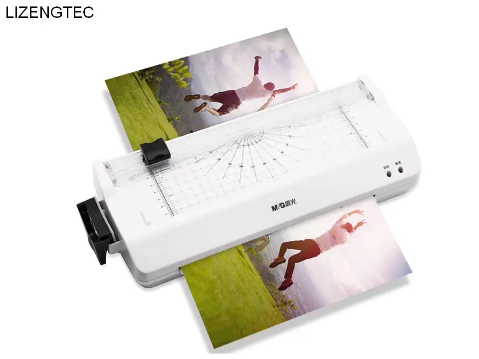 Бесплатная доставка LIZENGTEC горячий и холодный с триммером для бумаги угловым