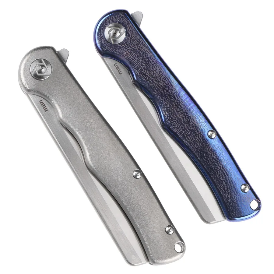 

CH men gift razor 3.661" S35VN blade titanium handle camping hunting supplies outdoor Flipper folding knife EDC tool fruit knife