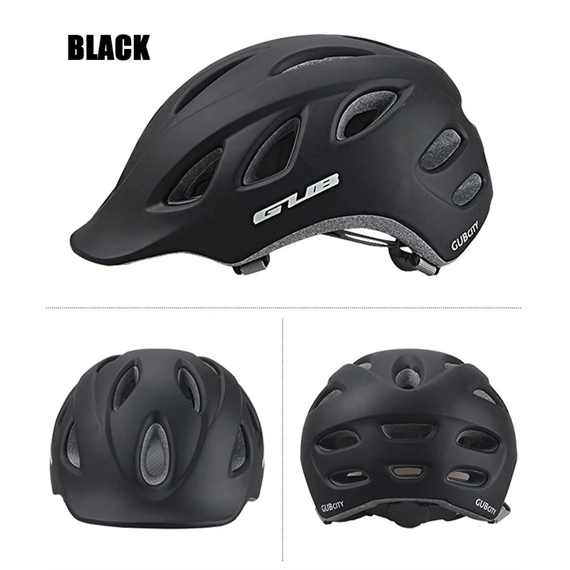 

Cycling Helmet Women Men Lightweight Breathable In-mold Bicycle Safety Cap Outdoor Sport Mountain Road Bike Equipment black