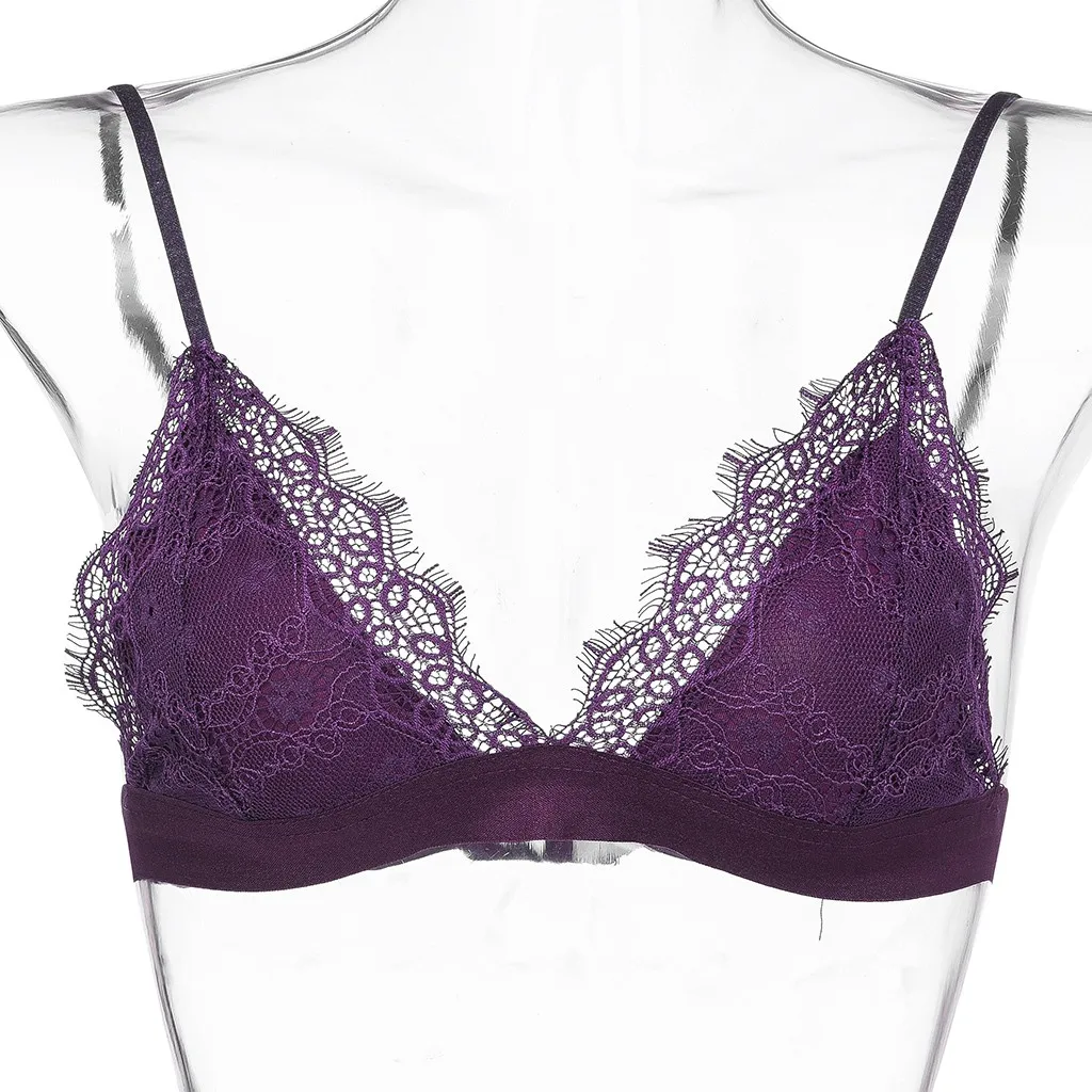 Лидер продаж Для женщин цветочный кружевной бюстгальтер размера плюс