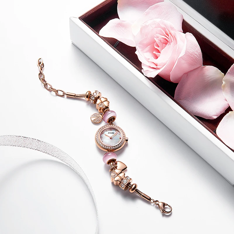 Швейцарские кварцевые часы RONDA с бриллиантовым сапфиром Роскошные Брендовые