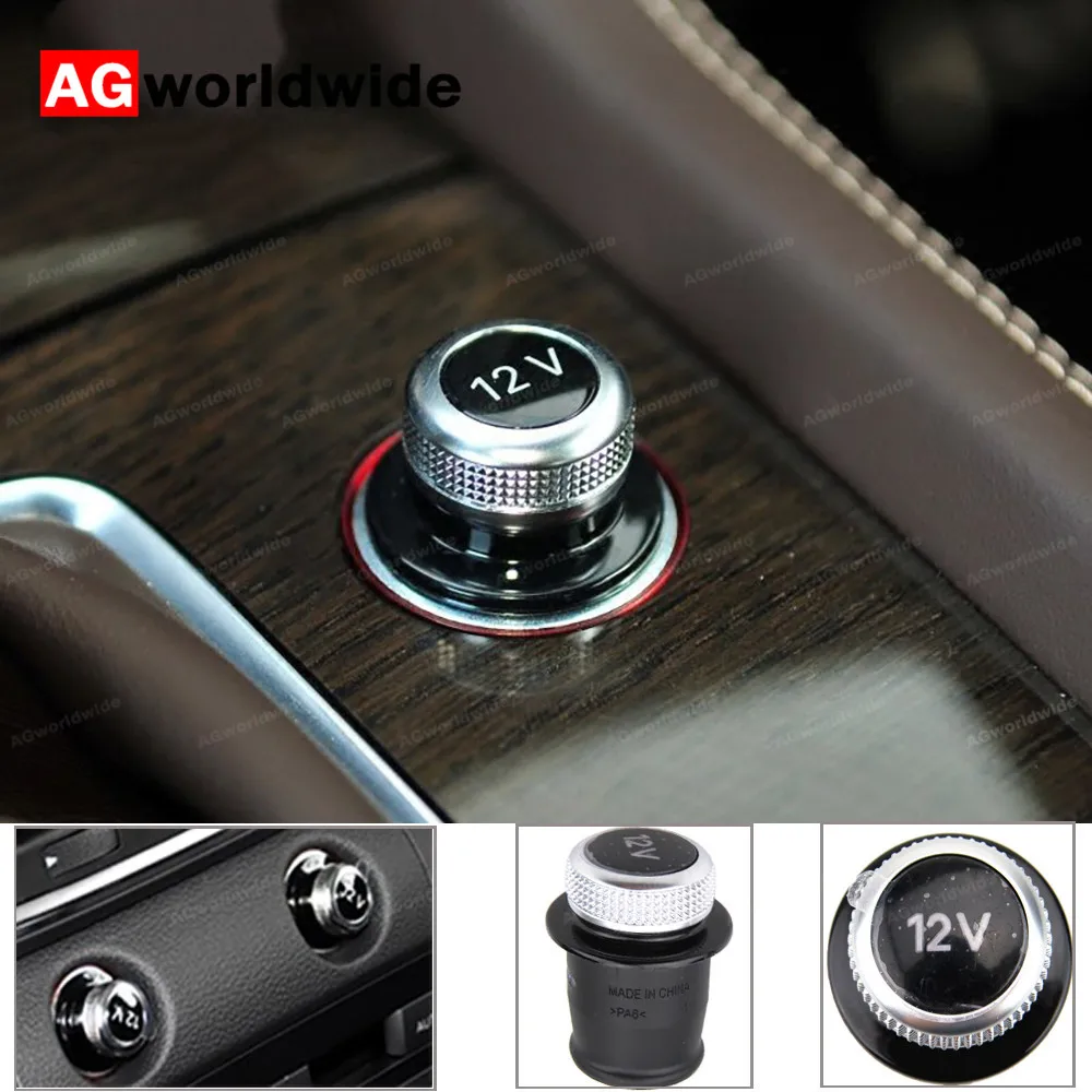 8WD919311 крышка прикуривателя хромированная заглушка 12В для A3 A4 A5 A6 A7 Q3 Q5 Q7 TT RS6 RS7 S3 S4