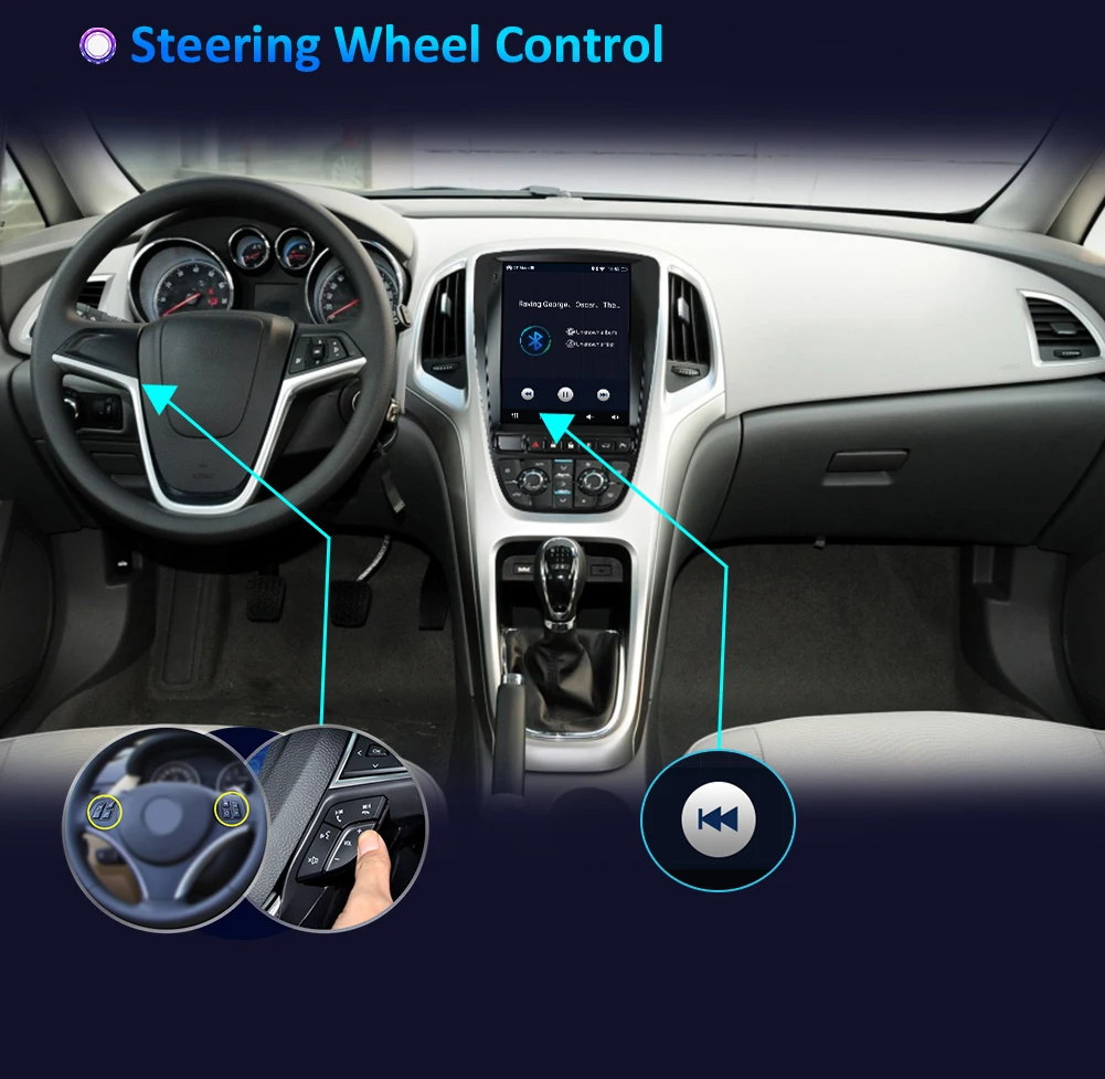 Автомагнитола Bosion мультимедийный плеер на Android 10 с вертикальным экраном DVD GPS для