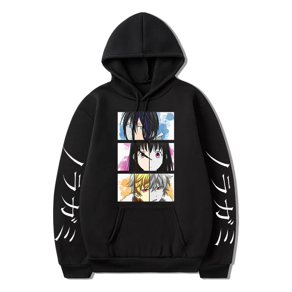 

Japanese Anime Noragami Yato Hoodies Men Kawaii Cartoon Unisex Clothing Funny Manga Harajuku Graphic Sweatshhirts Male Tops