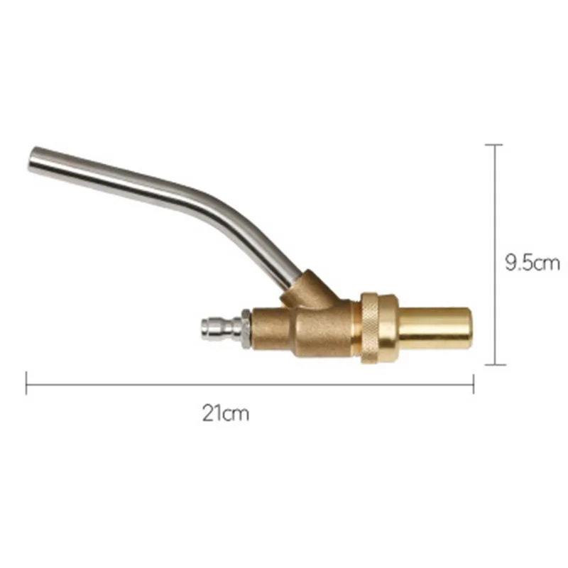 

Copper Hose Pipe Joint Replacement For High Pressure Washer 1/4 Inch 21CM Sand Blasting Hose Pipe Joint Parts
