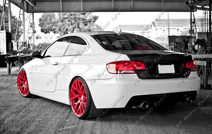 Автомобильные аксессуары задняя багажная дверь из углеродного волокна подходит