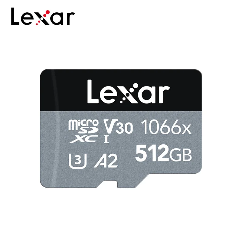 Оригинальный Lexar 1066x слот для карт памяти 512 ГБ 256 128 Гб 64 SDXC класса 10 до 160 МБ/с. микро SD карты A2 U3 V30 TF мобильного