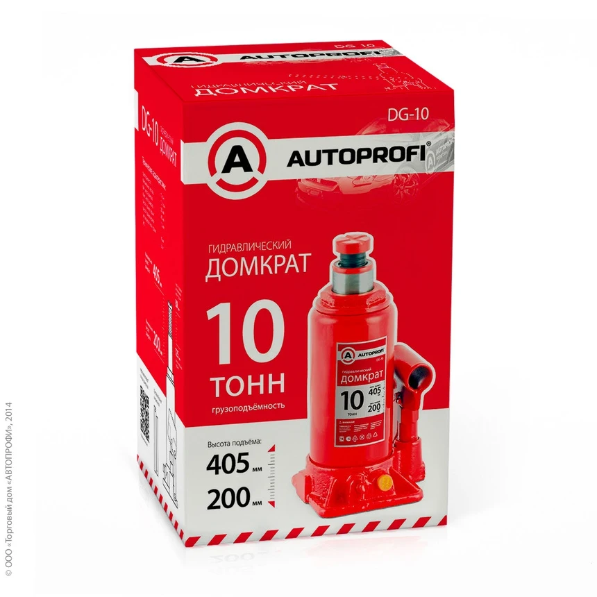 Домкрат гидравлический AUTOPROFI DG-10 |