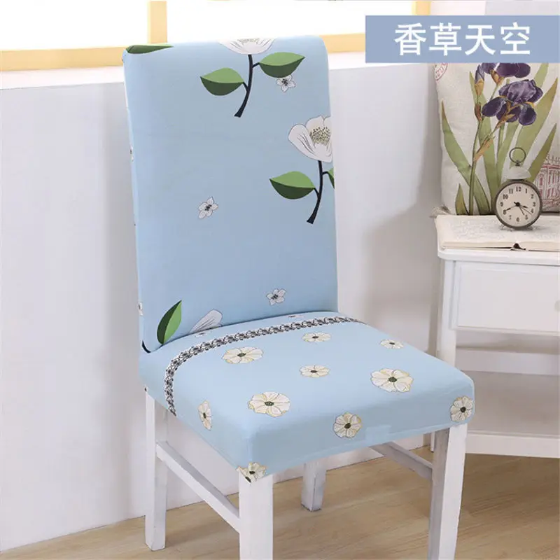 Новинка эластичный чехол из спандекса с принтом в полоску для обеденного стула