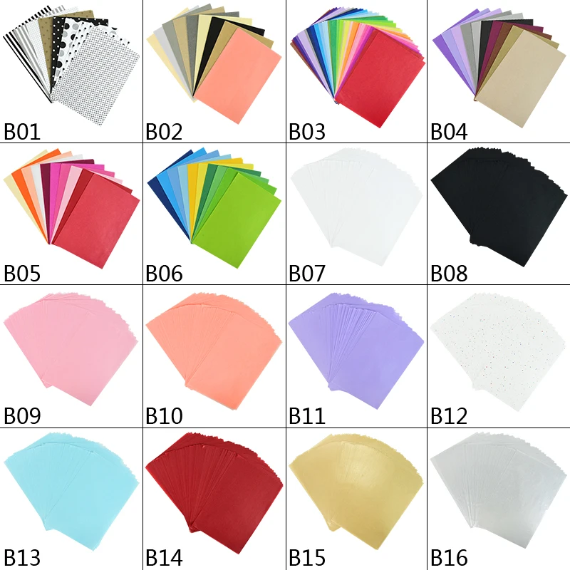 1 сумка смешанного Цвет A5 Сидней Бумага тонкий листы Подарочная Коробка Букет