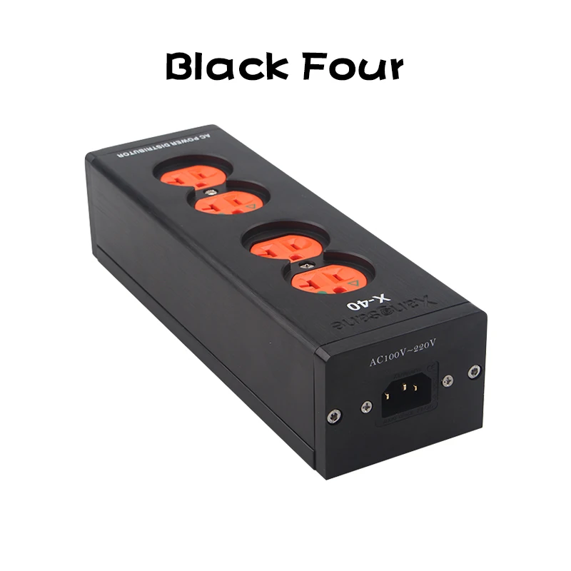

Xangsane X-20 Aluminum Alloy Orange American Standard Power Filter Power Amplifier Power Strip