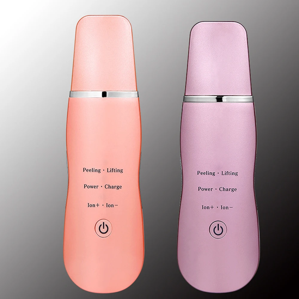 

Electric Ultrasonic Skin Scrubber Deep Face Cleaning Machine Peeling Shovel Facial Pore Cleaner Face Skin Scrubber Lift Machine