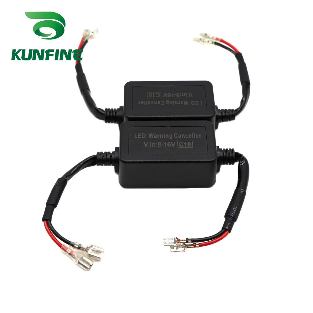 

LED wanrring canceller Warning Error Decoder Canceller Capacitor ANTI-FLICKER LED Light Canbus For LED Car Light