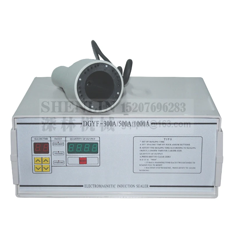 Ручной Индукционный герметик из алюминиевой фольги, Индукционная запечатывающая машина для бутылок, машина для затяжки воздуха, 110 В/220 В, 20-130 мм, SHENLIN