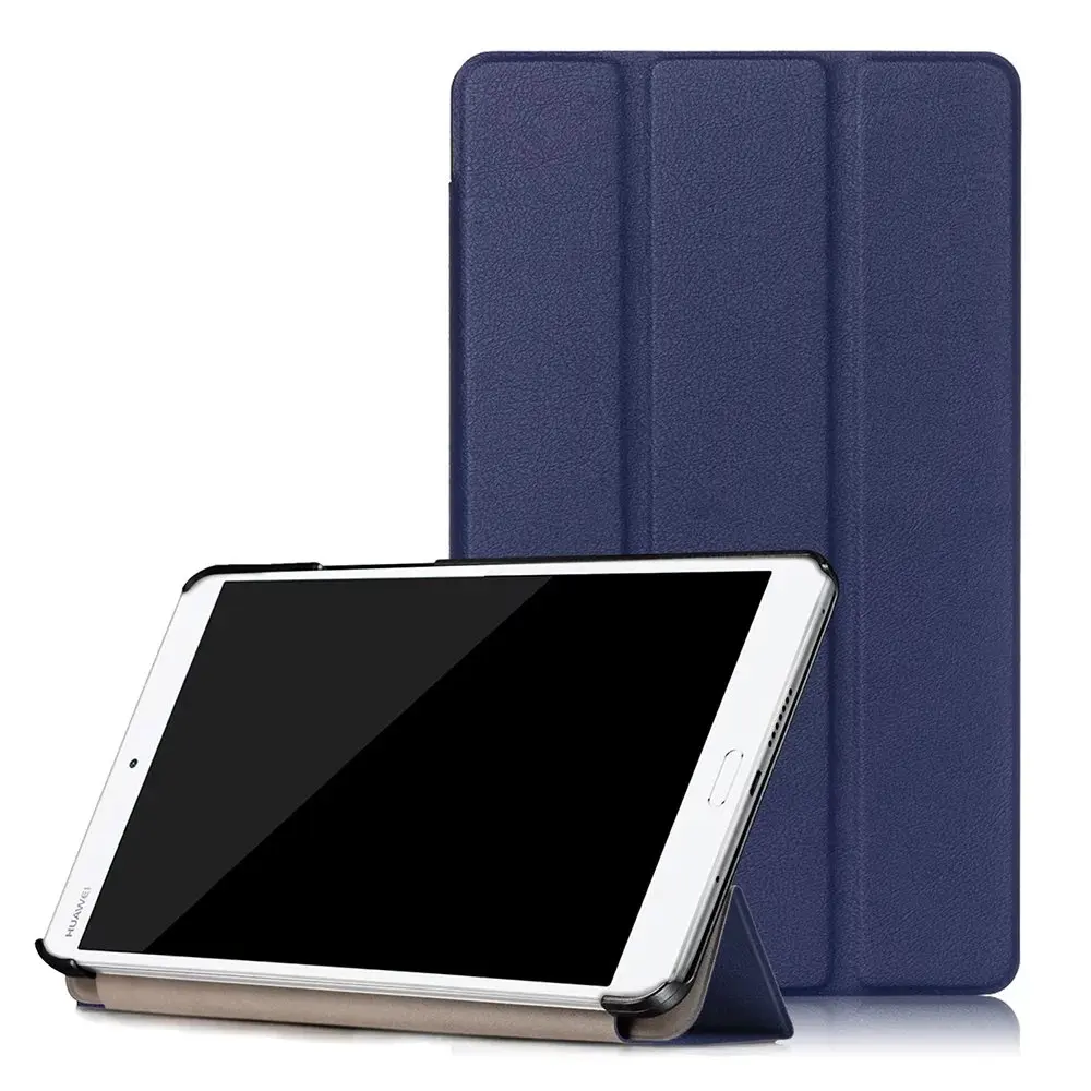 Ультратонкий чехол для Huawei Media Pad M3 8 4 дюйма планшета с подставкой и кожаным