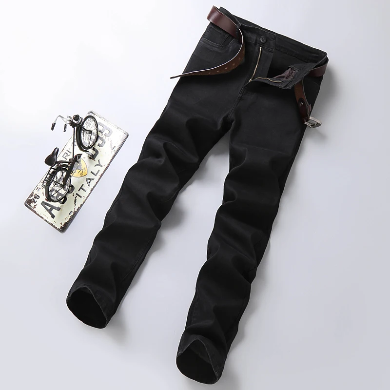 Джинсы мужские Стрейчевые деловые повседневные Модные брюки из мягкого хлопка