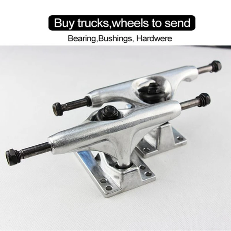 

5Inch Skateboard Trucks with 52Mm Wheels ABEC Bearings Combo Set,Skateboard Wheels,Skateboard Bearings,Hardware