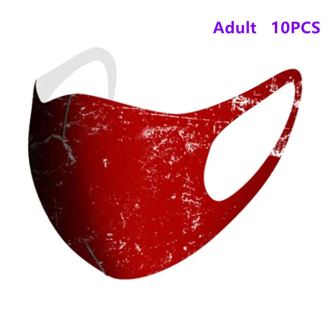 

10PCS Face Mask Black Mouth Mask Reusable Mask Washable Mascarillas Face Shield Masque Facial Adult Mask
