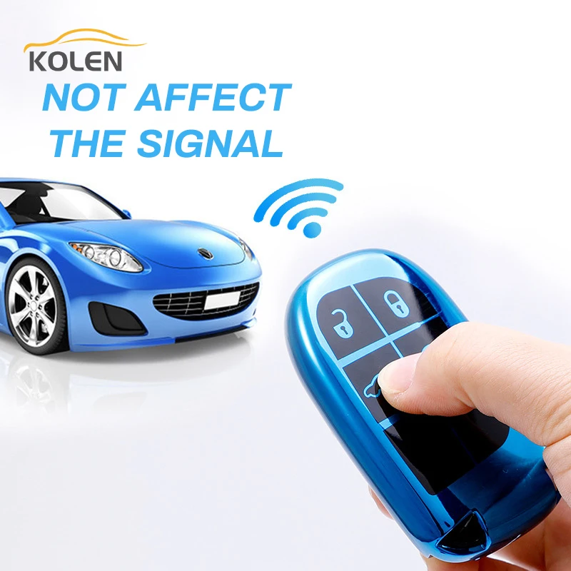 

Soft TPU Car Remote Key Case Cover Shell Fob For Jeep Grand Cherokee Chrysler 200 300C Renegade FIAT Freemont Dodge Ram 1500