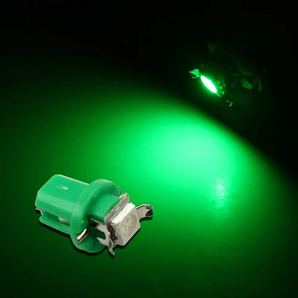 5 шт. x T5 C5W B8.5D 5050 LED 1SMD автомобисветодиодный Светодиодный индикатор для внутренней