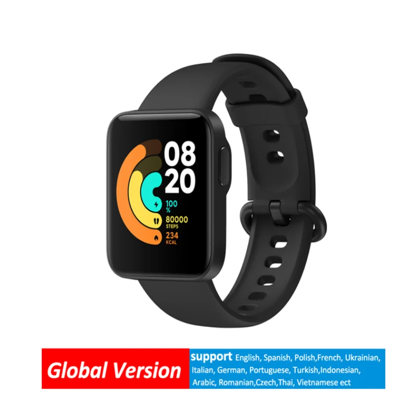 

Смарт-часы Xiaomi Mi Watch Lite, Bluetooth, GPS, 5 атм