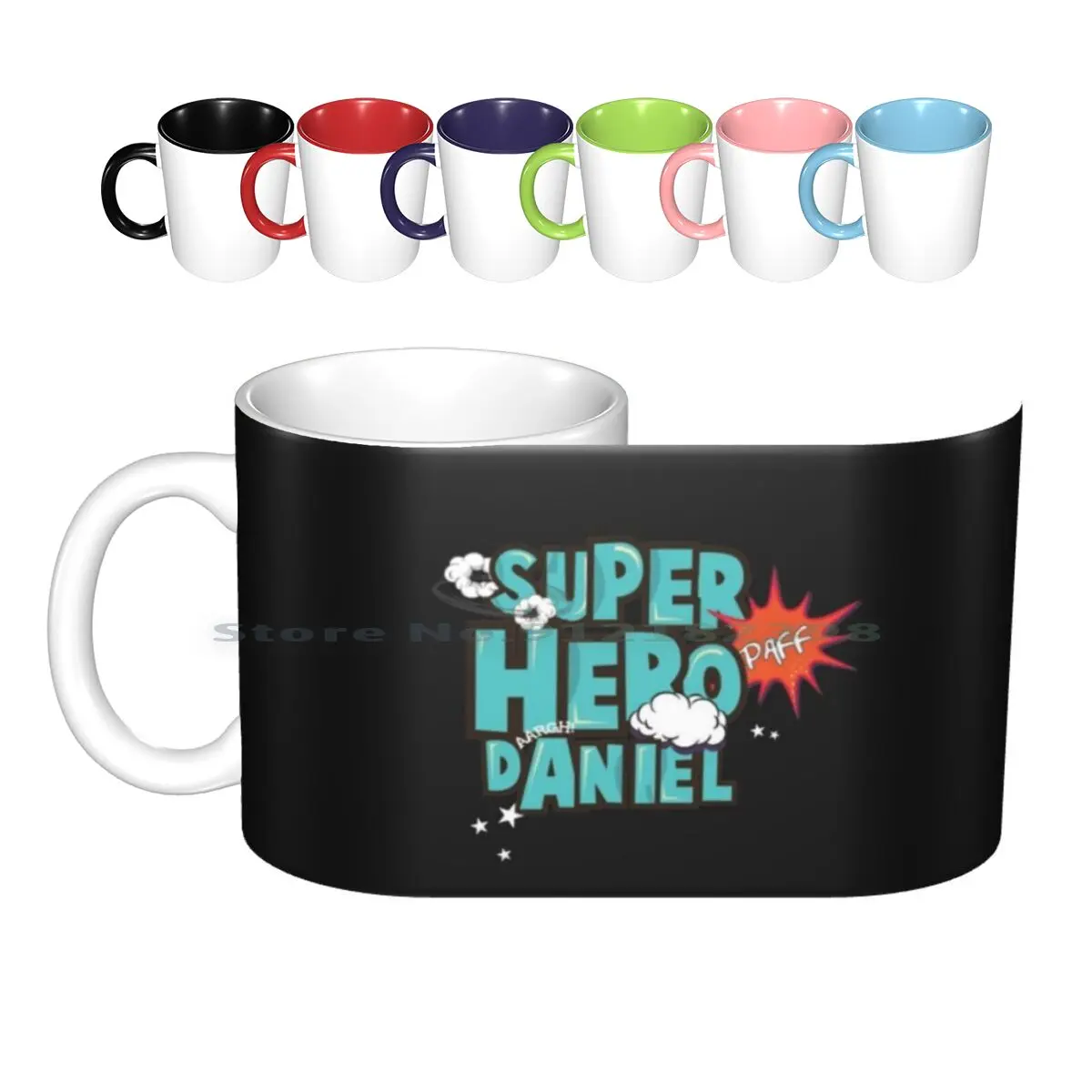 

Super Hero Daniel Ceramic Mugs Coffee Cups Milk Tea Mug Daniel Dani Dan Hero Superhero Comic Super Kids Kid Power Extra