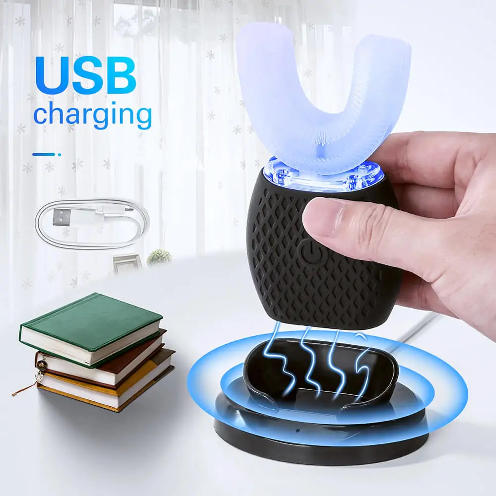 Щетка Зубная ультразвуковая автоматическая для взрослых 360