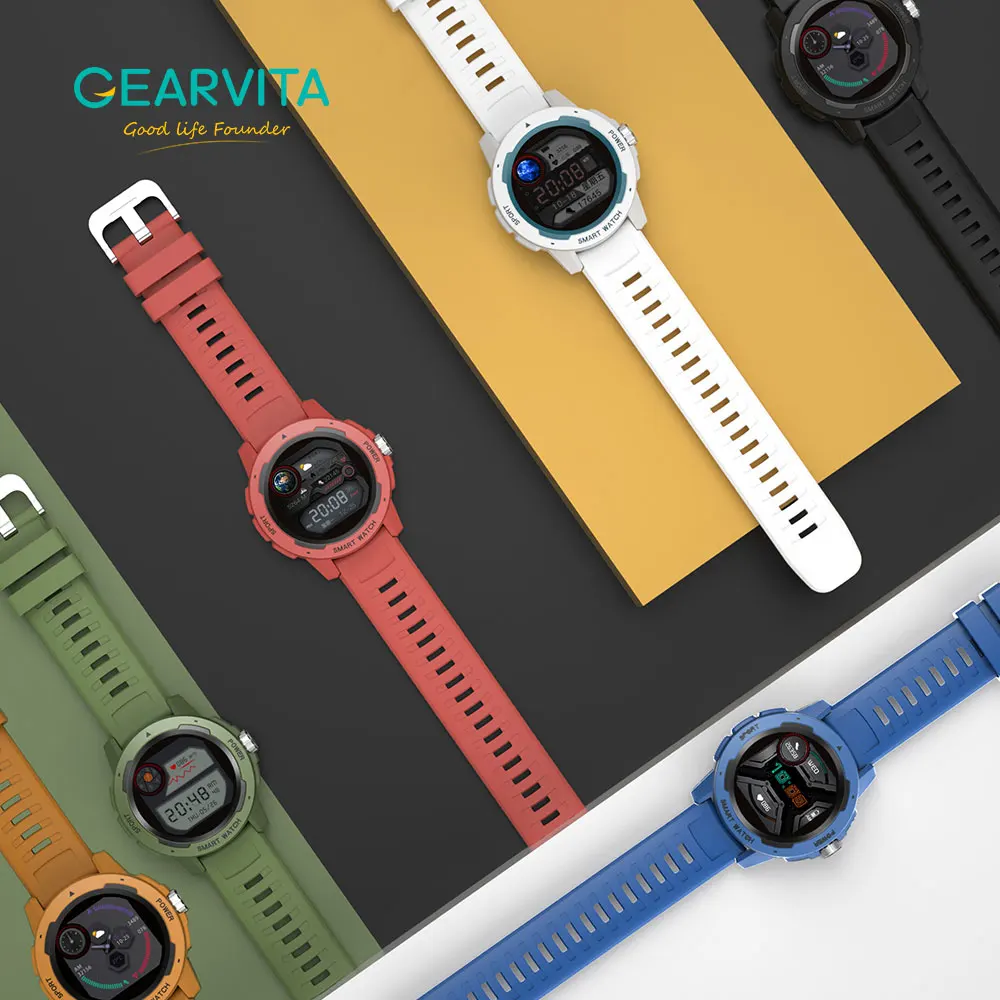 

Smart Watch GPS Map Track Sport Modes Waterproof Fitness Activity Tracker Heart Rate Sleep Monitor Men Women Smartwatch