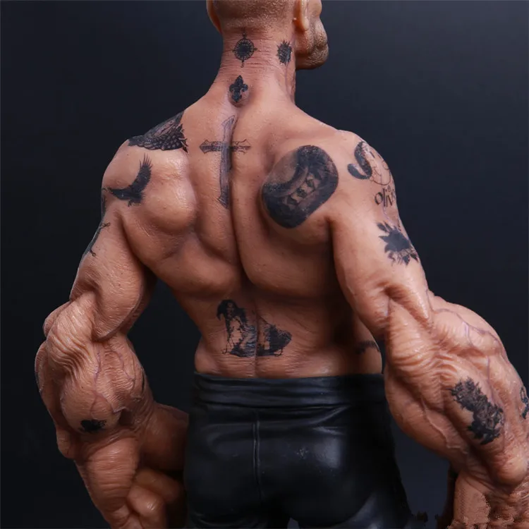 

[Funny] Very cool 30cm Popeye the Sailor man action figure resin model statue toy Collection model child adult gift