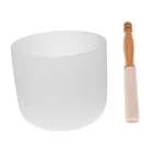 Поющая чаша с кристаллами, новинка, F Note, + резиновый молоток, подарок ручной работы для друзей, детей, семьи