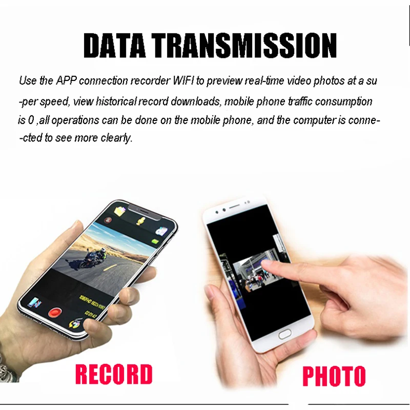 Мотогарнитура для шлема Freedconn R1 с поддержкой Wi Fi 1080P Bluetooth 4 1|Наушники шлемов| |