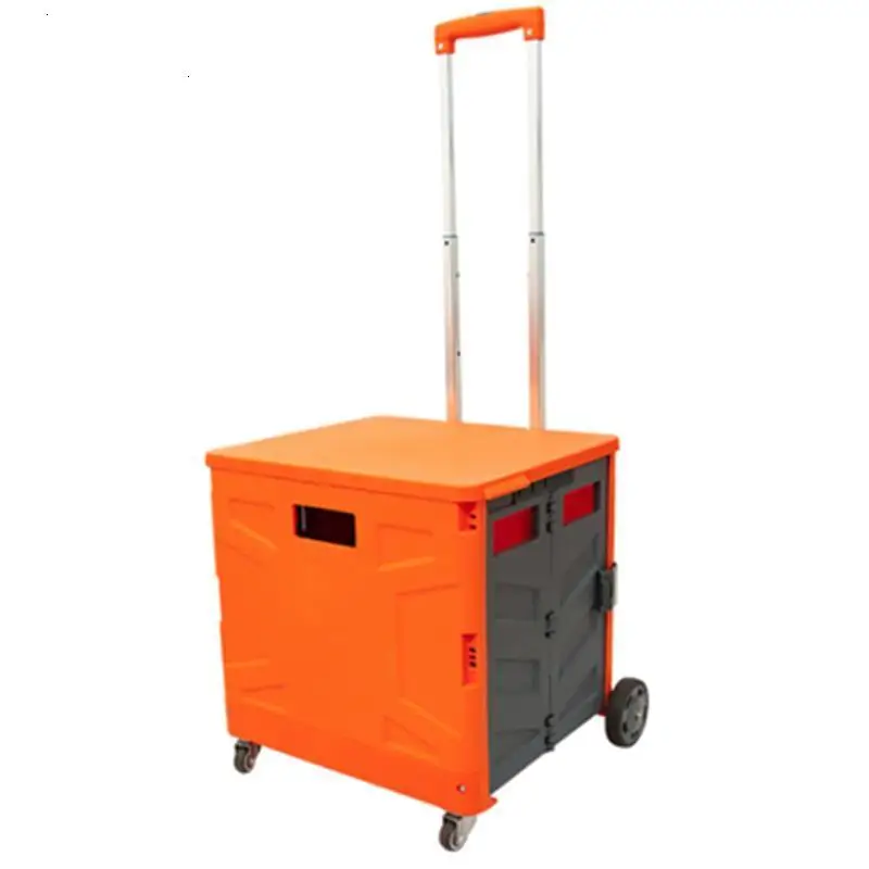 Складная тележка Verdulero Carro Plegable Carrito De Compra для хранения колесиков стол Mesa Cocina