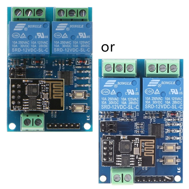 FI Relay Module ESP8266 IOT APP Controller 2-Channel For Smart Home 12V | Обустройство дома
