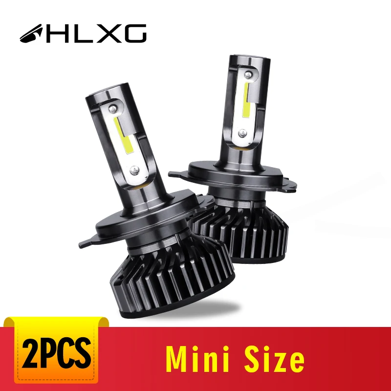 Автомобильные светодиодные фары 9005 led h7 h4 h11 h8 hb3 hb4 лампы 6000k 5000k 4300k комплект фар 12