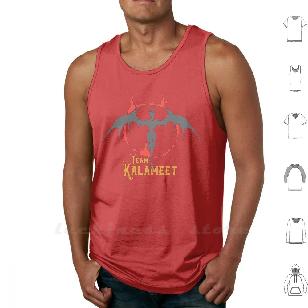 

Team Kalameet Tank Tops Vest Sleeveless Dark Souls Kalameet Dragon Parody Mashup Gamer Videogames Lordran Go Calamity