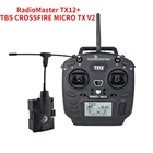 В наличии RadioMaster TX12 16CH OpenTX мультимодульный совместимый цифровой радиопередатчик с R168 TBS CROSSFIRE MICRO TX V2