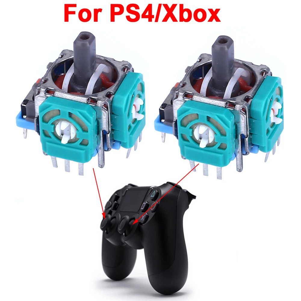 Сменный 3D аналоговый сенсорный модуль для PS4 Dualshock 4 Xbox ремонт One Беспроводные