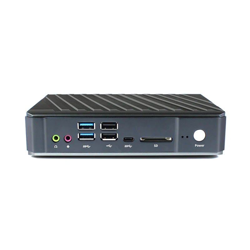 Intel Core i5 10210U/ I7 10510U/Core 10710U (8GB/40GB/2LAN/6USB) брандмауэр Мини ПК промышленный