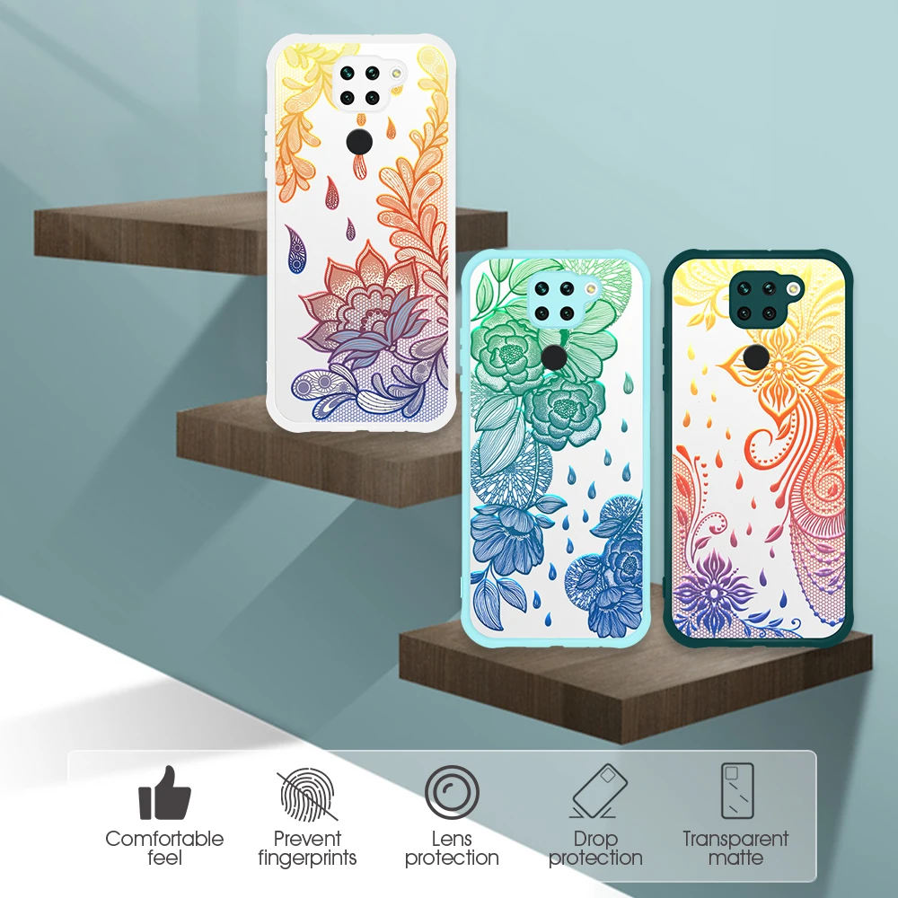 Рельефный 3D чехол для Redmi Xiaomi 9C NFC 9A 9I противоударный рельефный телефона RedMi 9 Prime