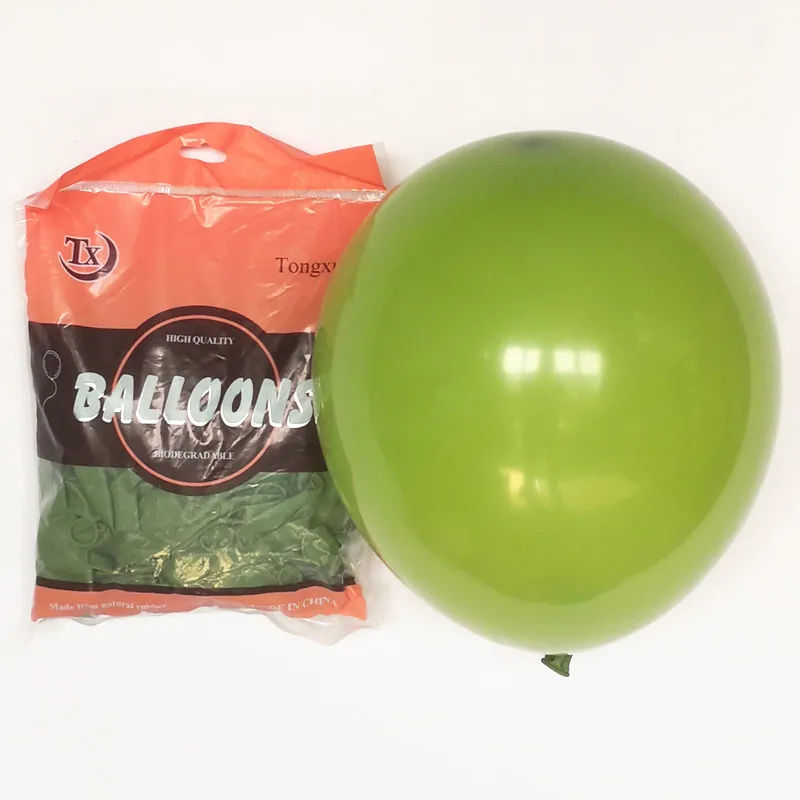 5/10/18 дюймов пыльный розовый авокадо оливковый зеленый ретро воздушные шары