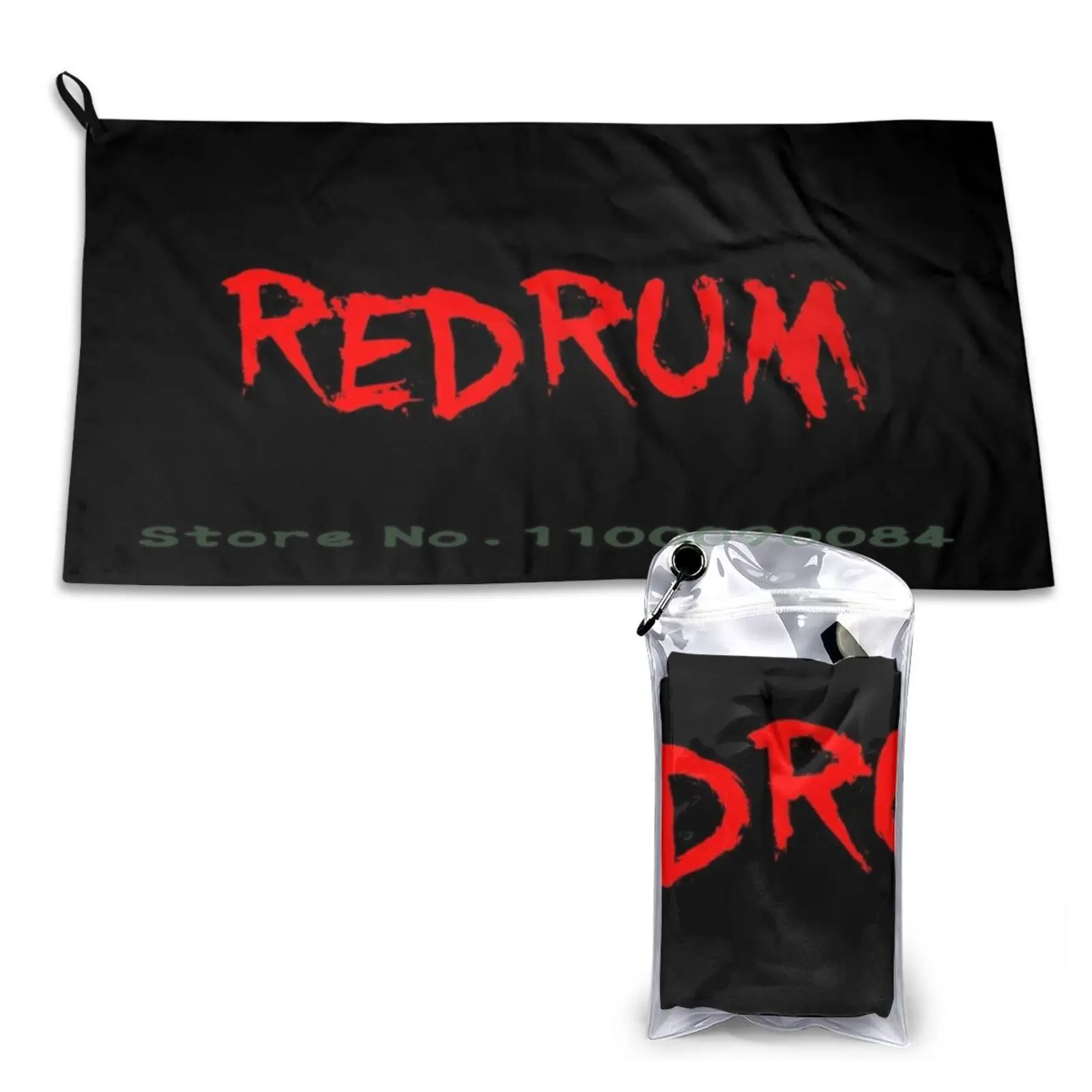 

Redrum Scary Halloween Design Quick Dry Towel Gym Sports Bath Portable Panigale 899 White Red 1299 1199 959 Superbike Racebike